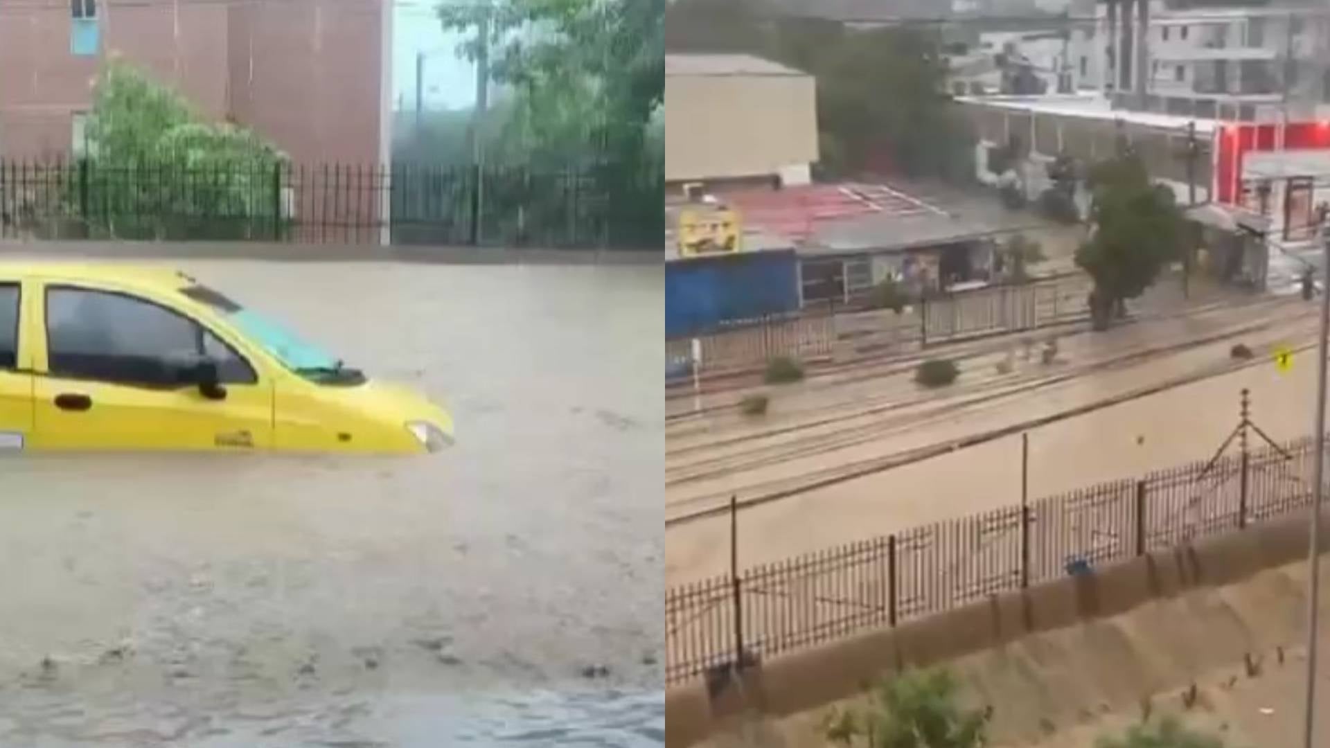 Lluvias en Santa Marta
