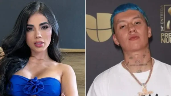 Karina García respondió a Mr. Stiven sobre el supuesto viaje en Cartagena con Blessd
