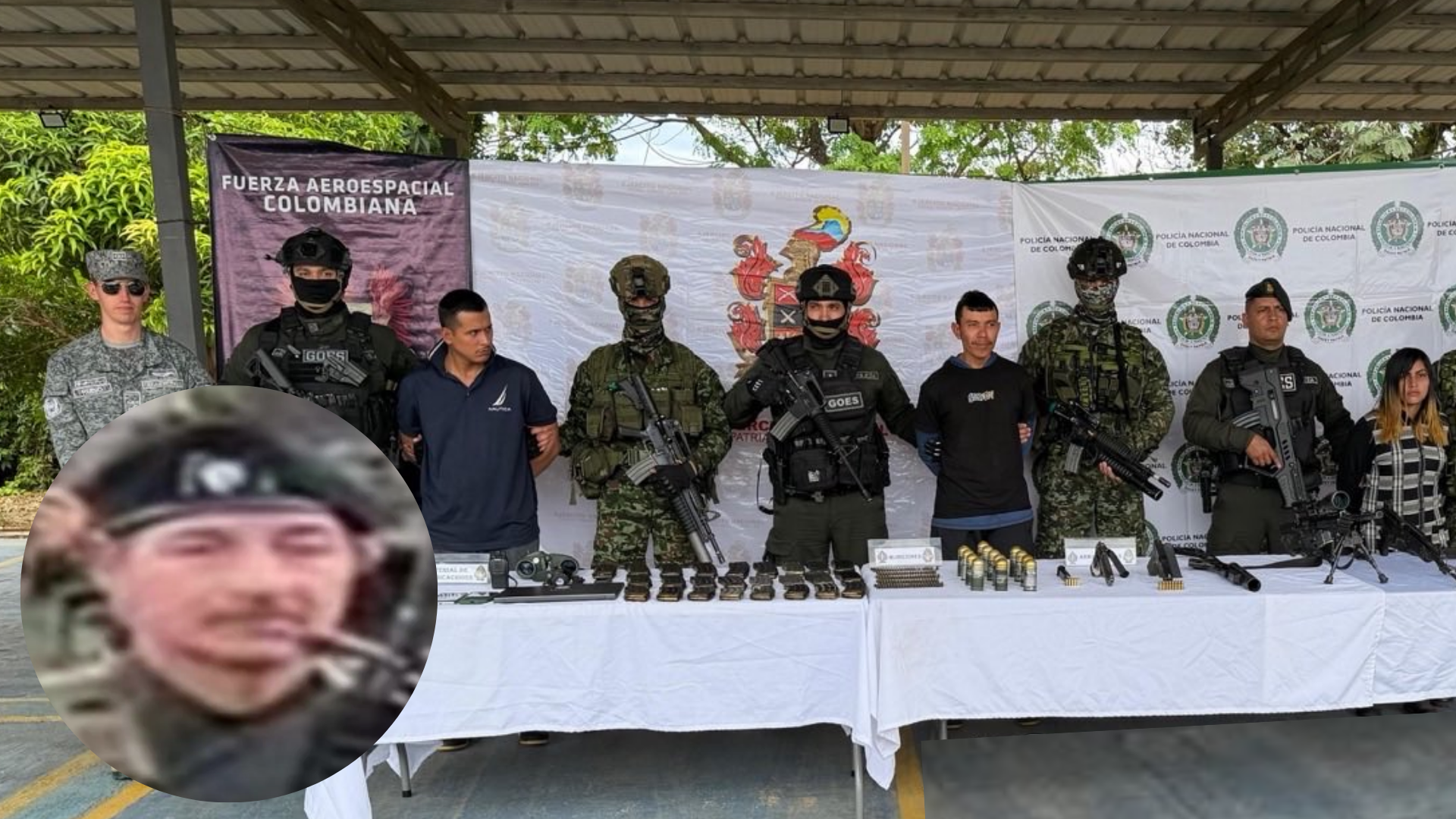 Foto: montaje realizado con imágenes de la emisión de Noticias RCN y @ABDELAESPRIELLA para X