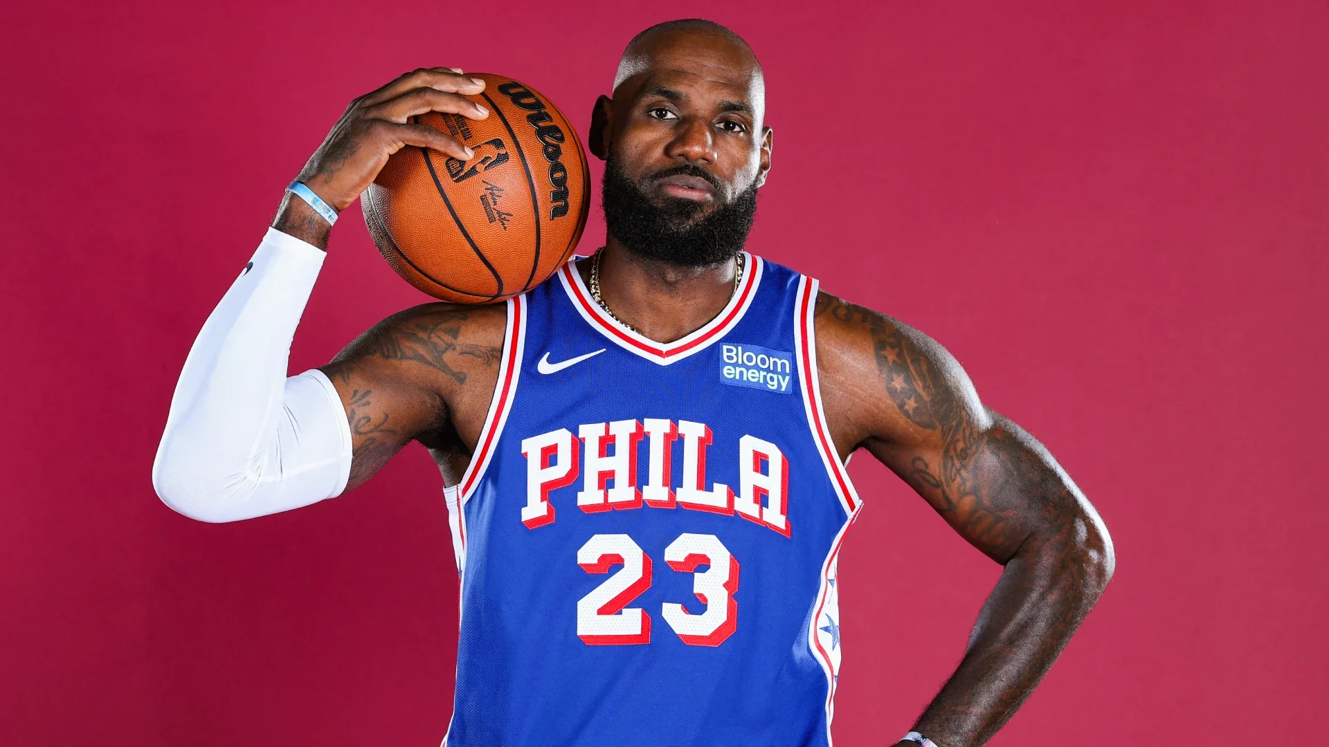 LeBron James en los Sixers.