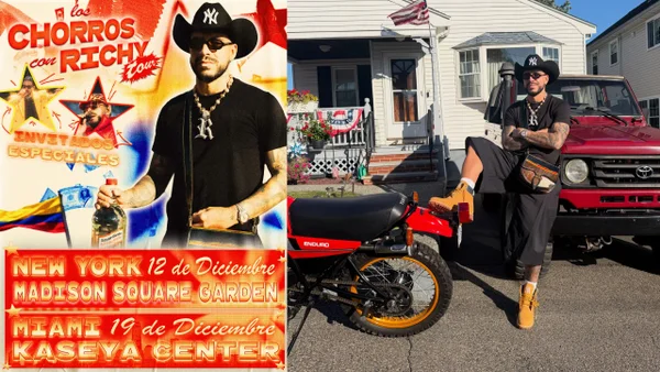 'Richy' llega al Madison Square Garden: Ryan Castro anuncia gira navideña en Estados Unidos 'Richy' llega al Madison Square Garden: Ryan Castro anuncia gira navideña en Estados Unidos