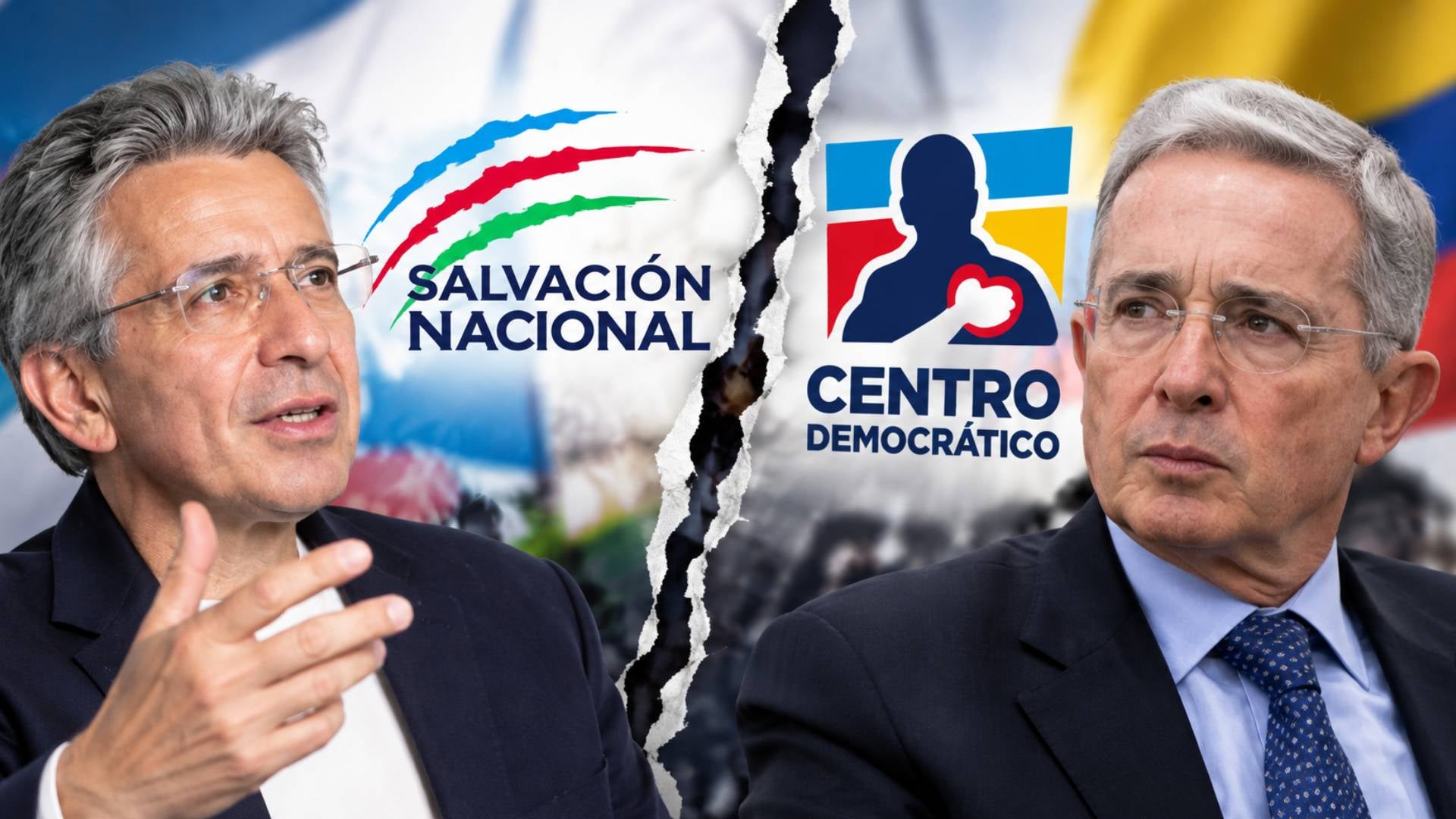 Choque entre Centro Democrático y Salvación Nacional
