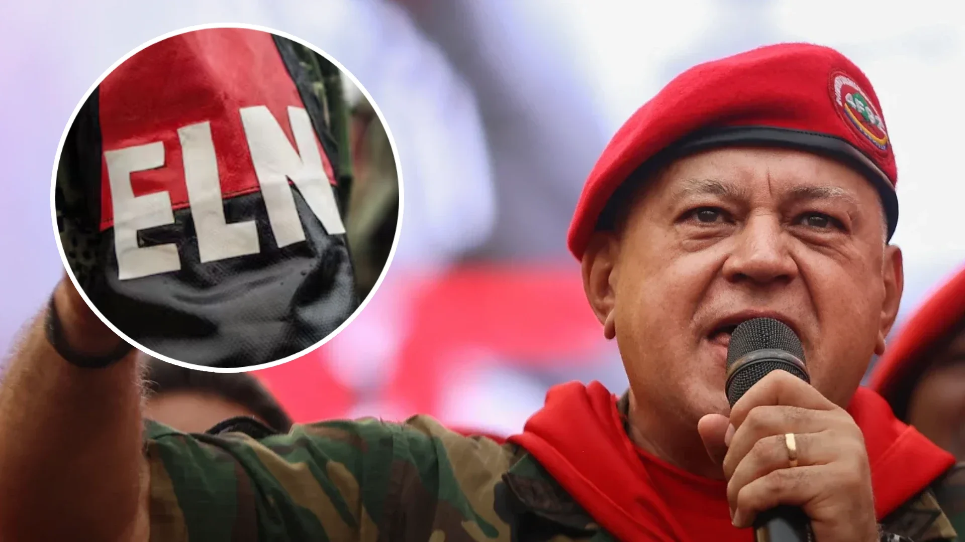 Posibles nexos de Diosdado Cabello con el ELN.