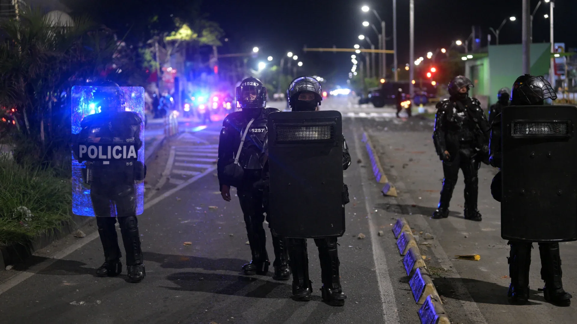 Protestas en Colombia.