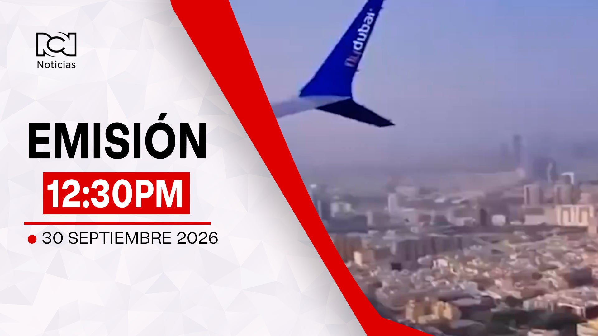 Emisión Noticias RCN 12:30 p.m. / miércoles 30 de septiembre de 2026