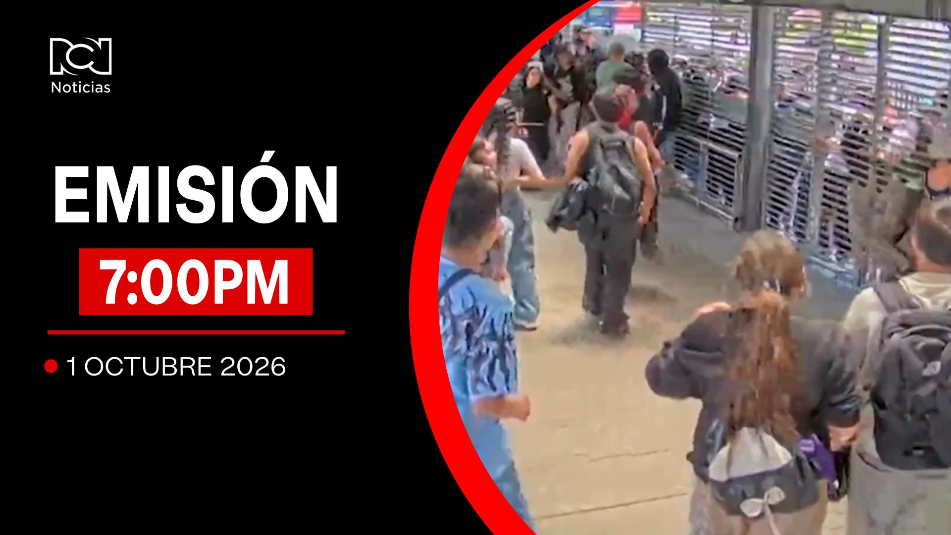 Emisión Noticias RCN 7:00 p.m. / jueves 1 de octubre de 2026