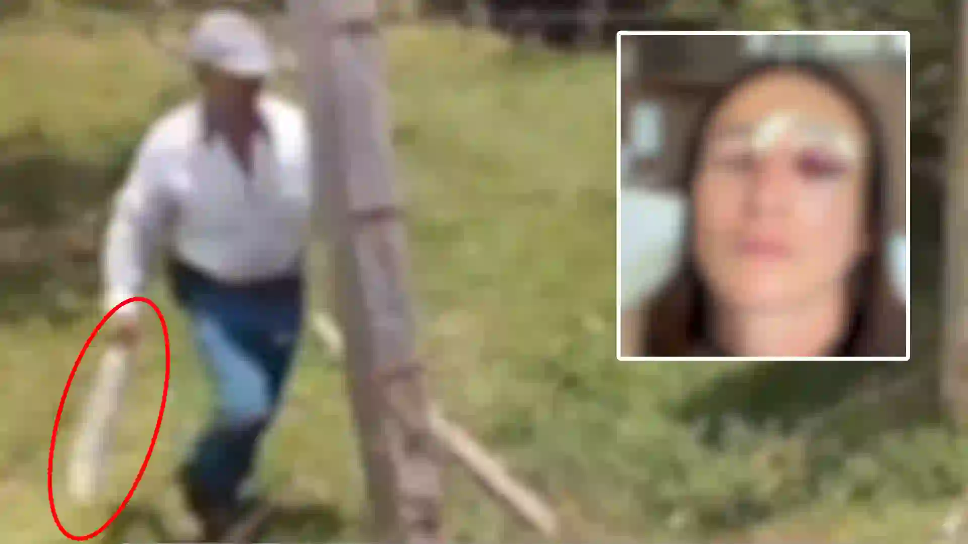 VIDEO | Le desfiguró el rostro a machetazos a su vecina de 26 años por un reclamo