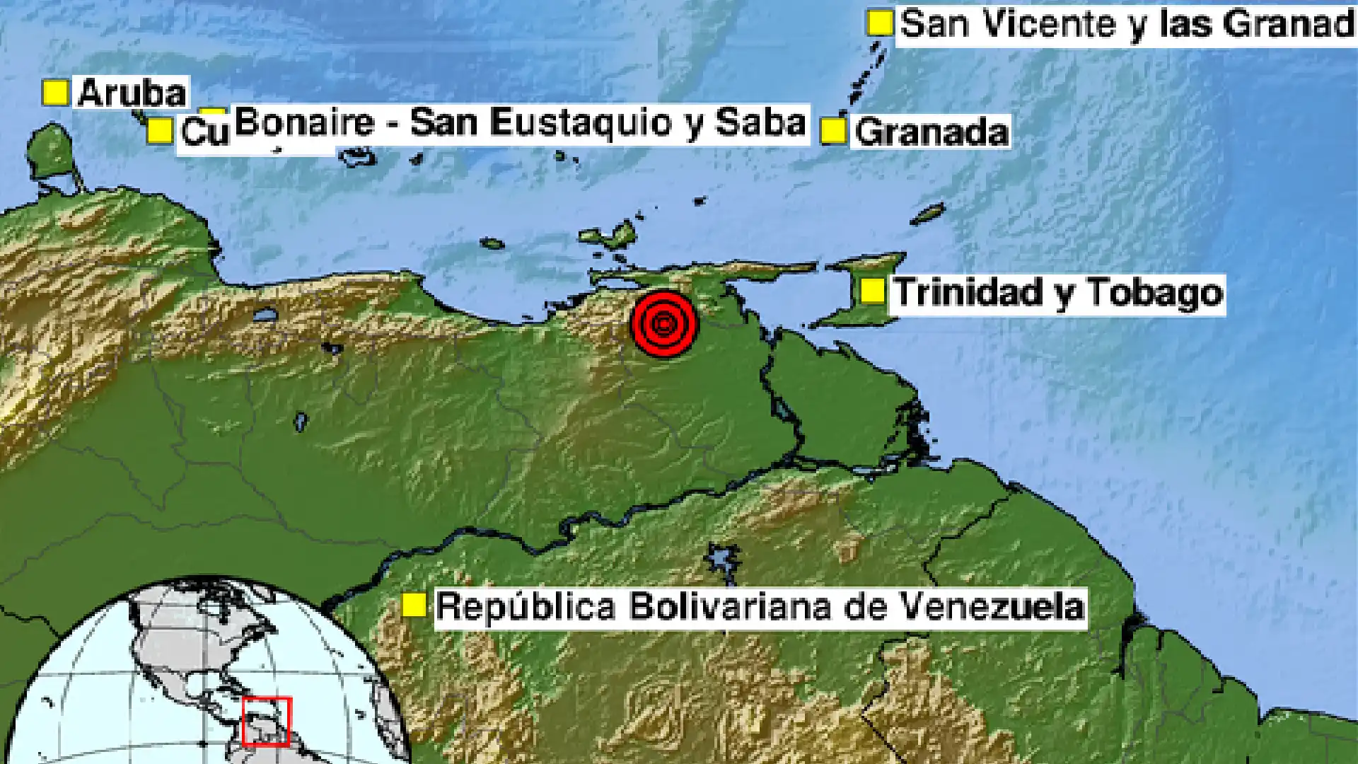 Fuerte temblor en Venezuela hoy, 2 de octubre: sismo de magnitud 5,3 sacudió la costa