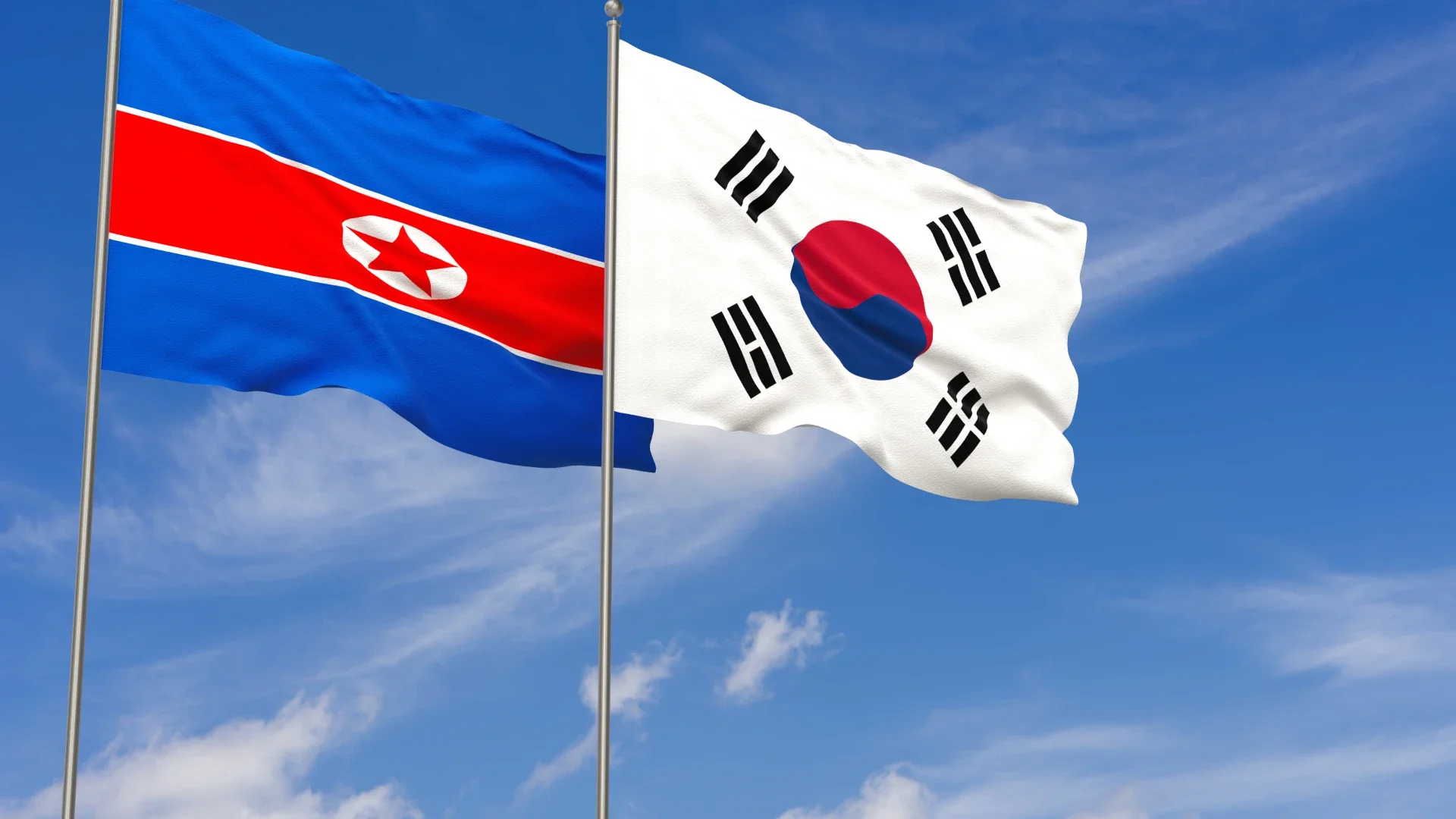 Corea del Norte y Corea del Sur.