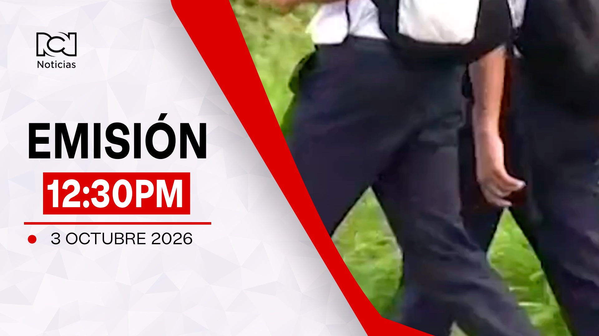 Emisión Noticias RCN 12:30 p.m. / sábado 3 de octubre de 2026
