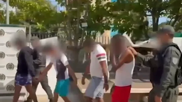 El aterrador prontuario de cinco extorsionistas capturados en Cartagena y San Andrés