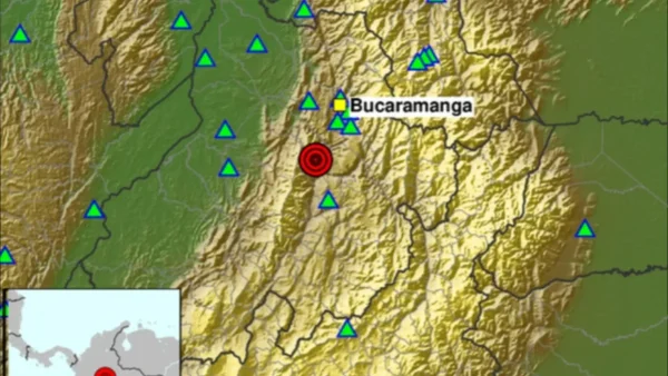 Temblor 'sacudió' a Colombia en la mañana de este 5 de octubre de 2026: esta fue la magnitud Temblor 'sacudió' a Colombia en la mañana de este 5 de octubre de 2026: esta fue la magnitud