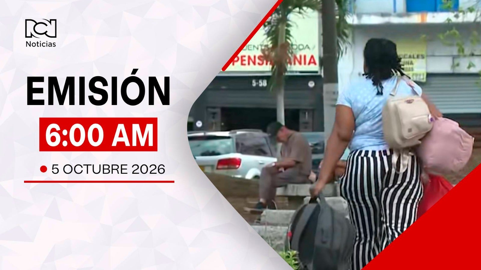Emisión Noticias RCN 6:00 a.m. / lunes 5 de octubre de 2026