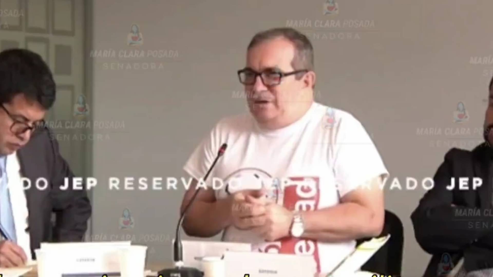 Audiencia reservada de Timochenko