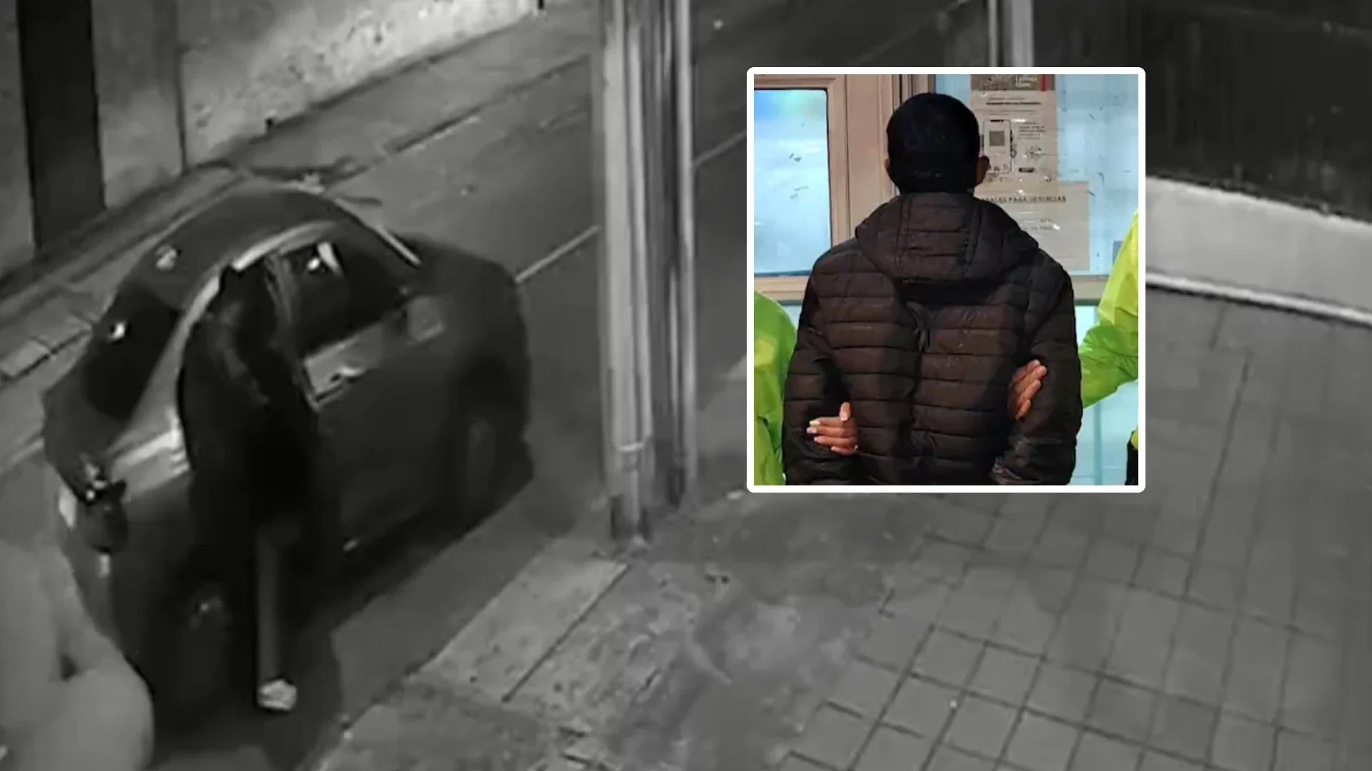 Libre ladrón que robó carro en Bogotá.