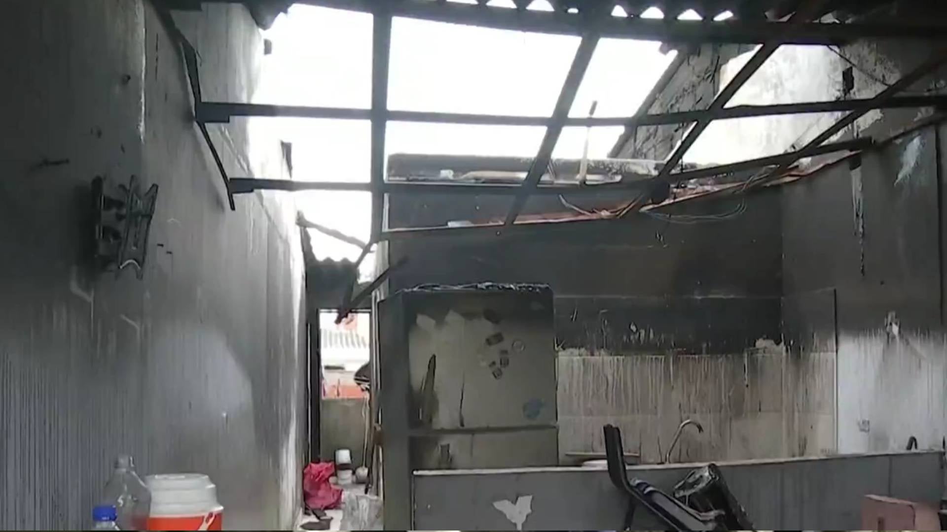 Incendio en vivienda de Cartagena
