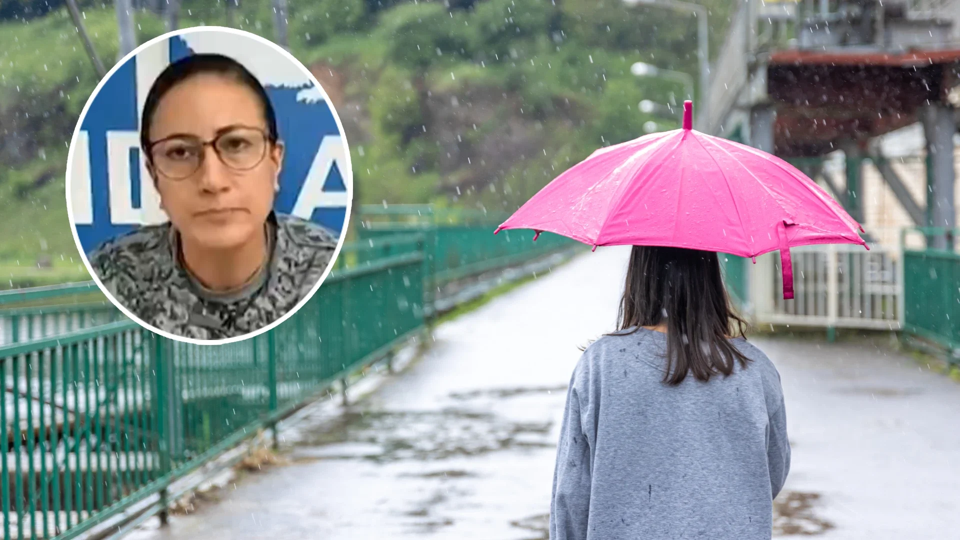Lluvias durante el fenómeno de El Niño.