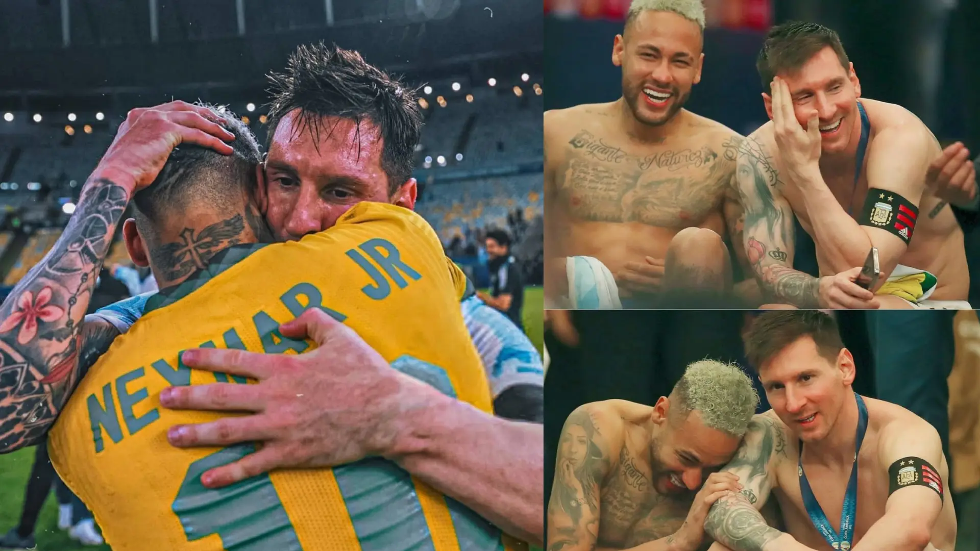 Palabras de Neymar a Messi por su despedida.