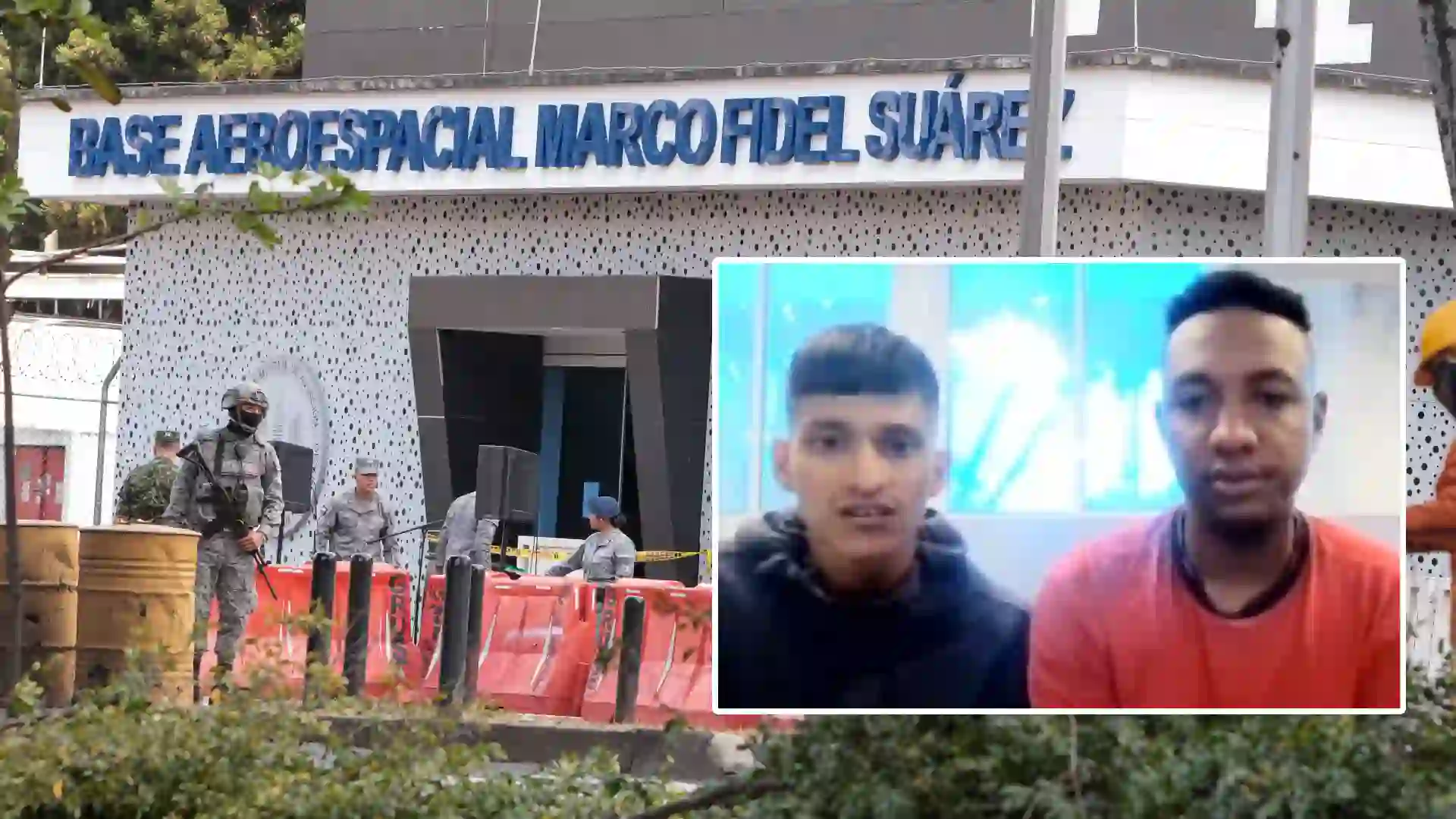 A la cárcel responsables del atentado contra la base aérea en Cali que dejó seis muertos