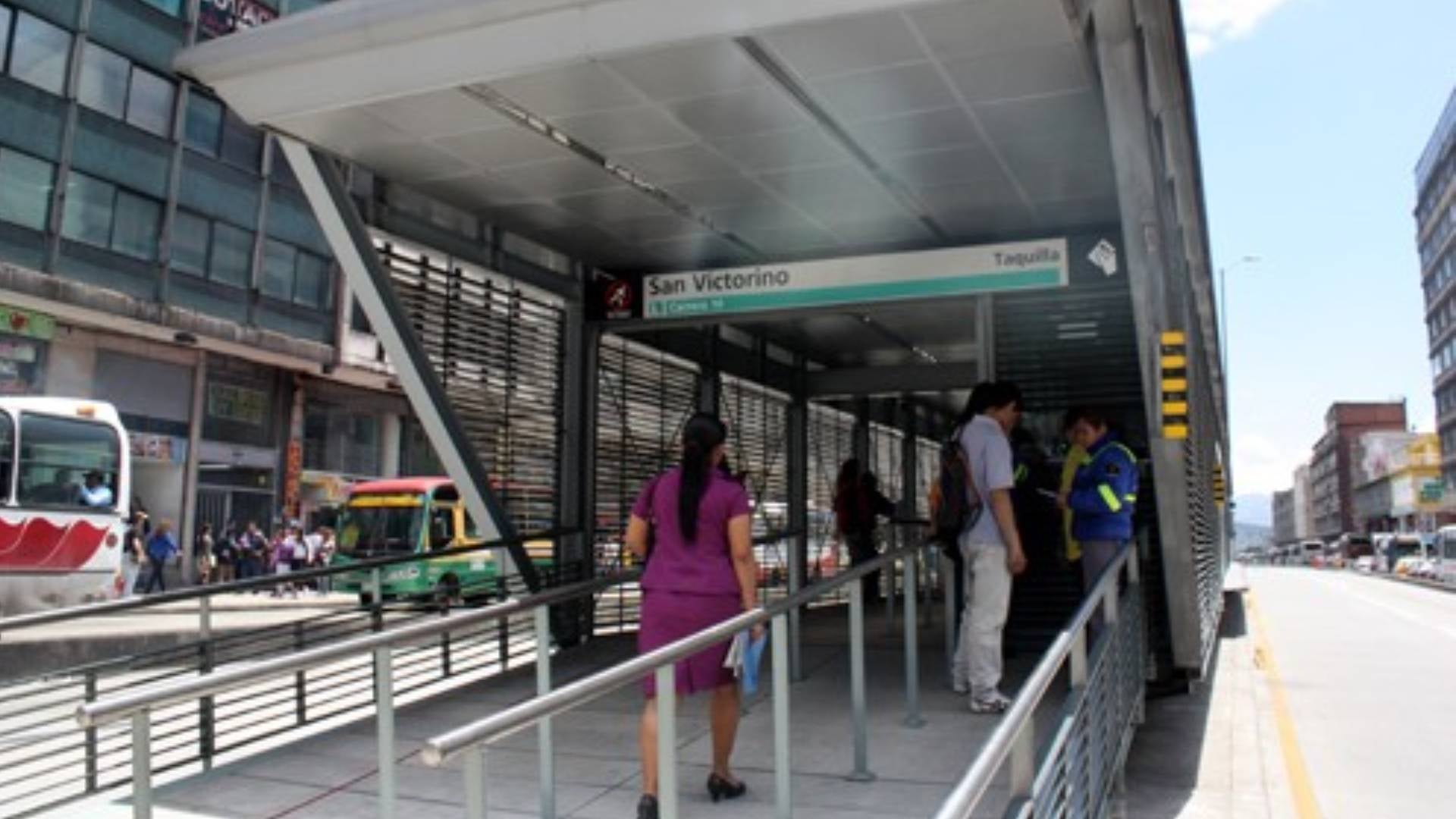 Incidente entre periodista y Transmilenio