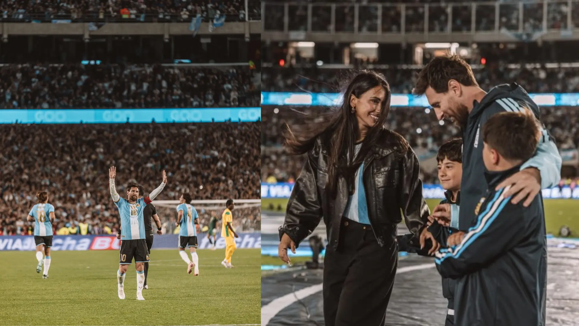 Carta de Messi tras su partido de despedida.