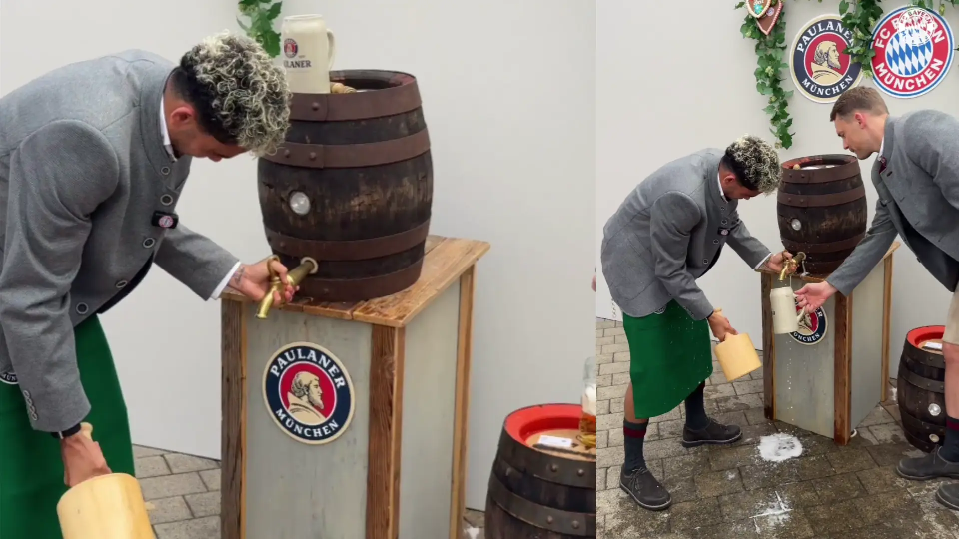 Así le fue a Lucho Díaz en el Oltober fest 2026