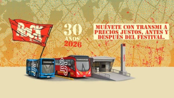 Rock al Parque: así funcionará la operación especial y las rutas extendidas de Transmilenio durante el festival Rock al Parque: así funcionará la operación especial y las rutas extendidas de Transmilenio durante el festival