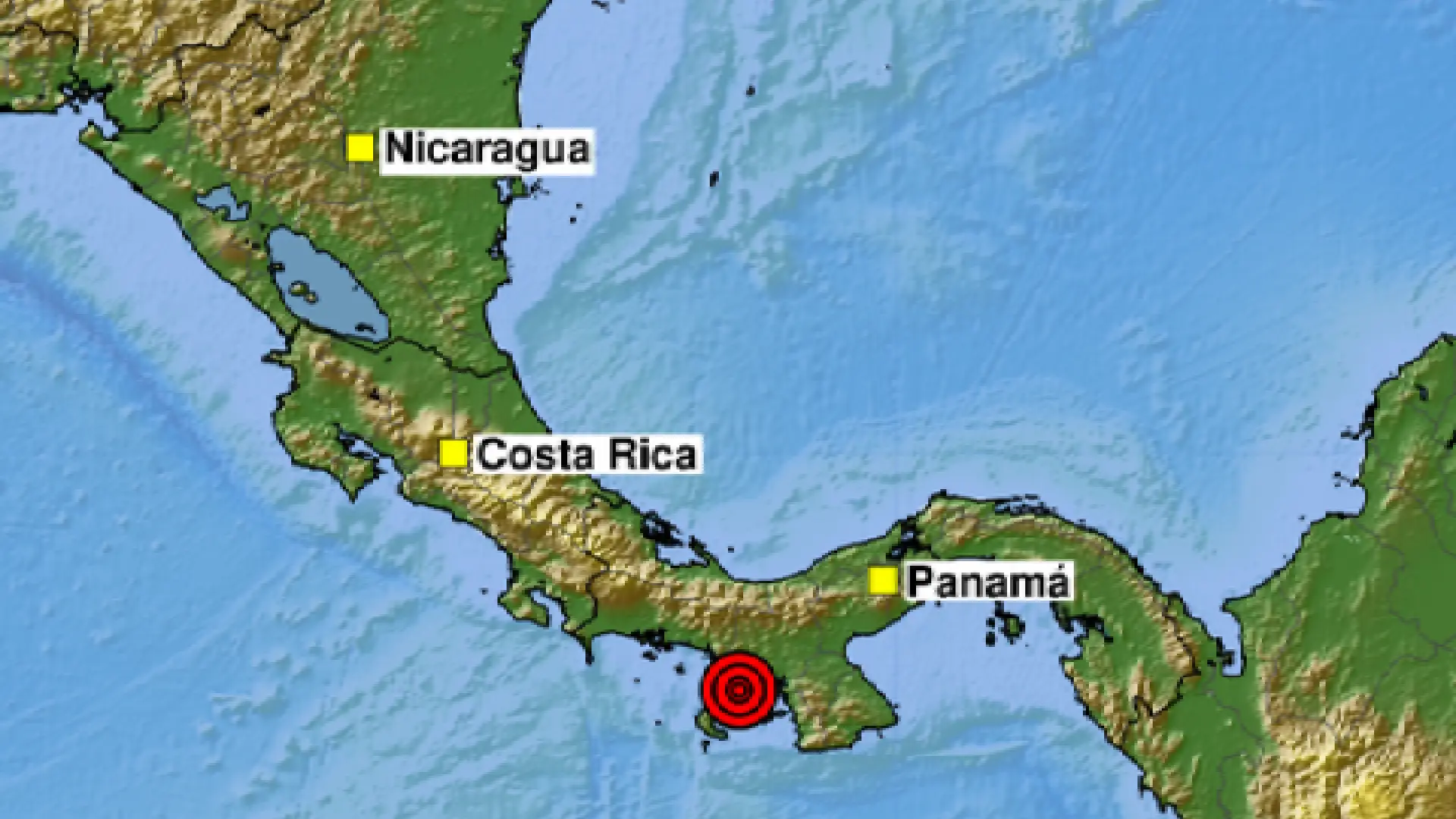 Réplica de 6.9 en Panamá.