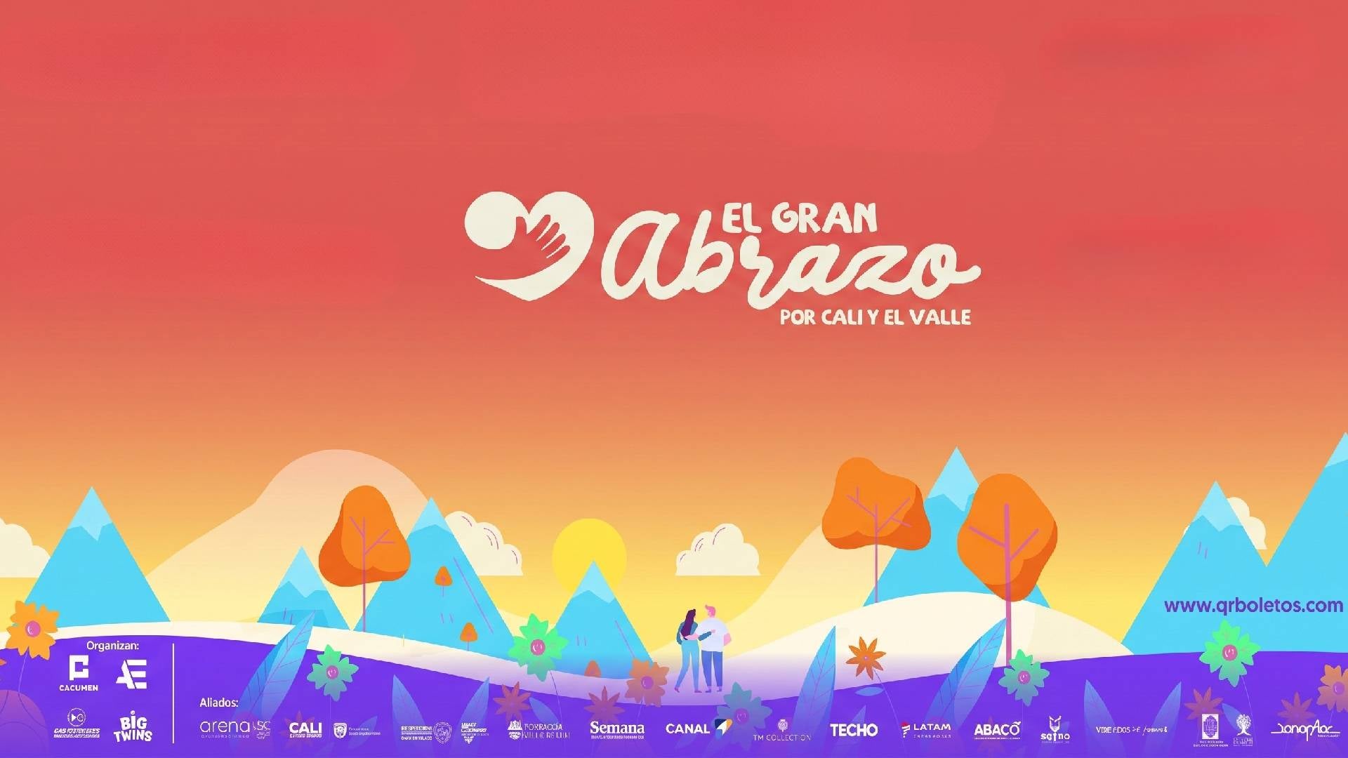 El gran abrazo por Cali