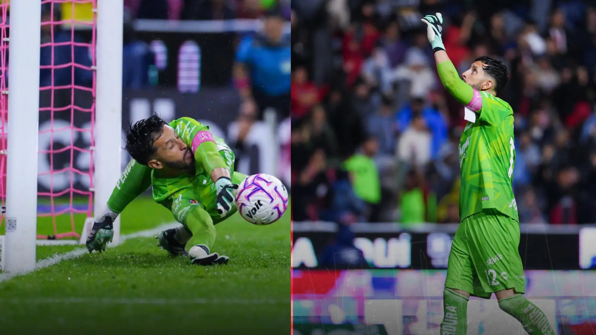 Camilo Vargas se vistió de héroe una vez más en México: atajó penal en el clásico