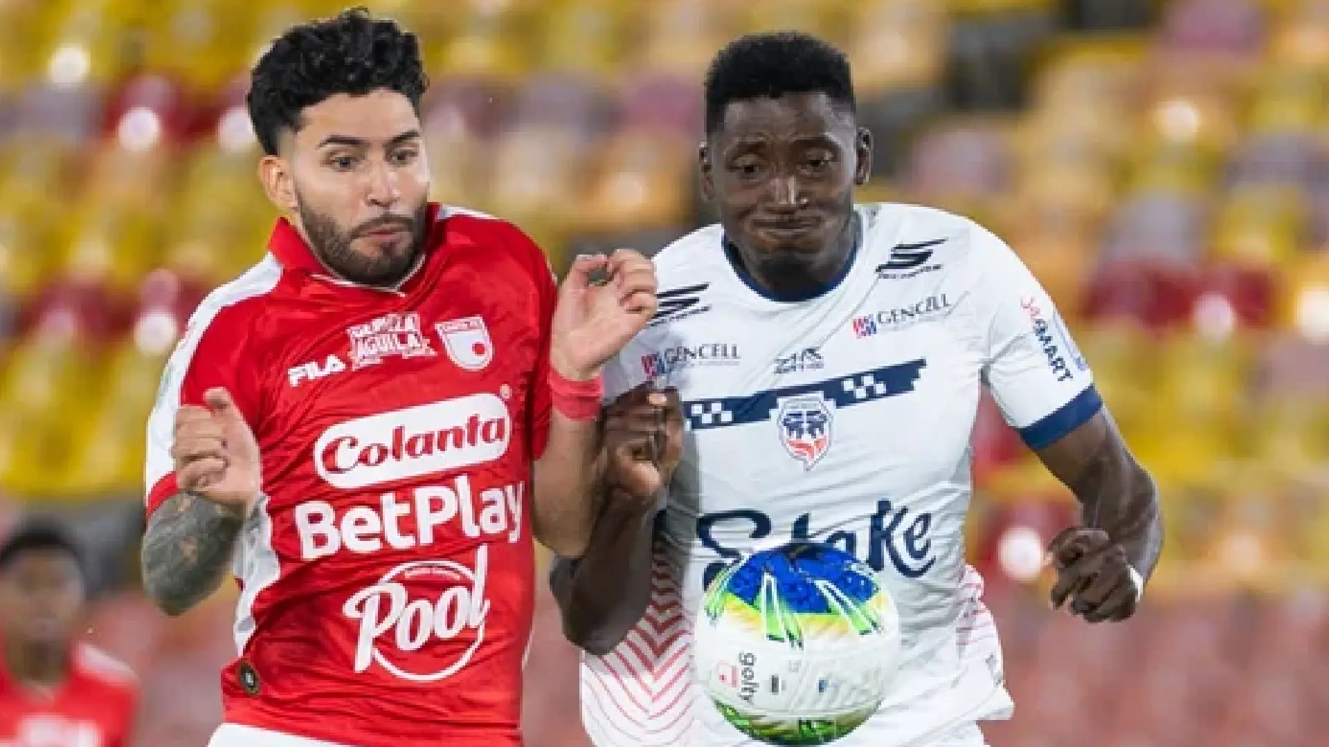 Polemica por gol de Fortaleza.