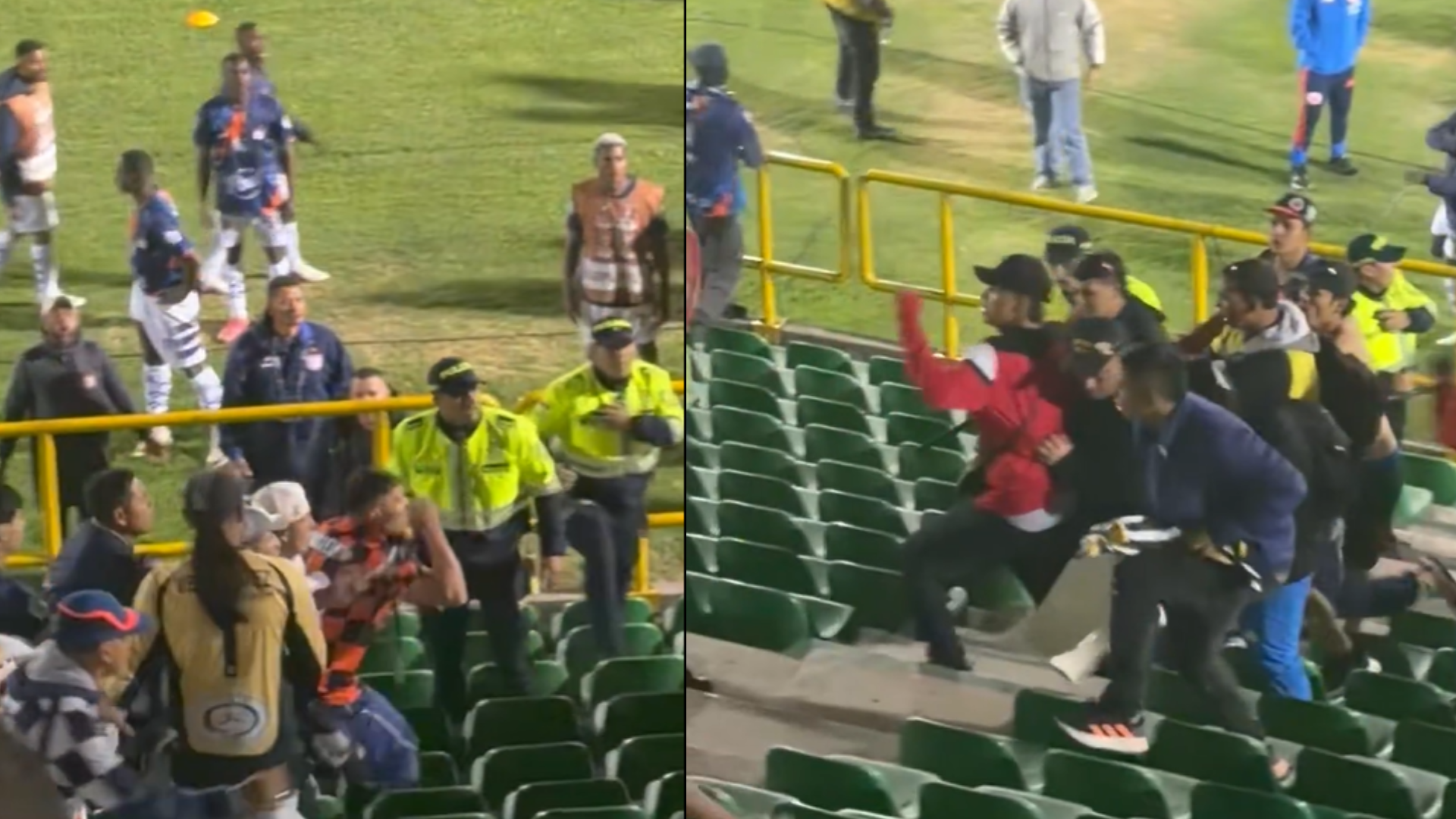 Pelea Chicó vs. Cúcuta