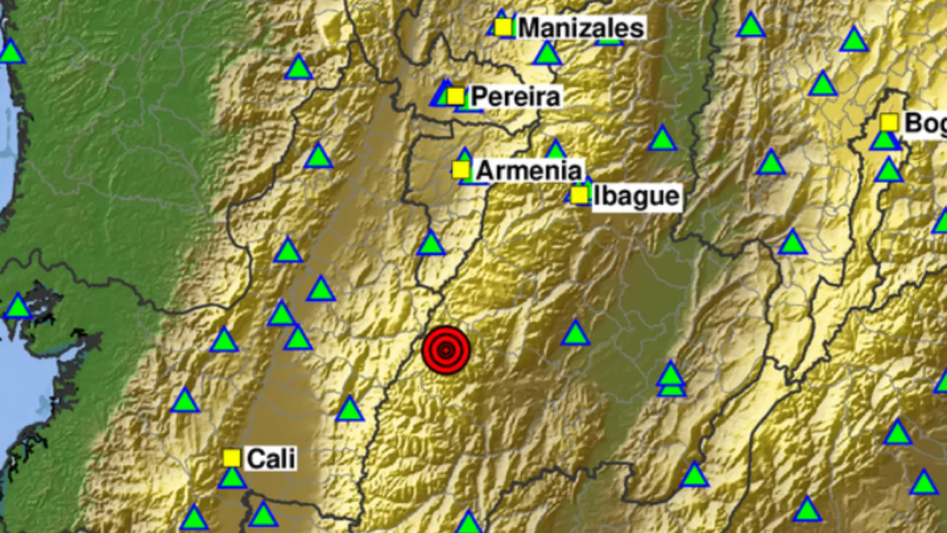 Nuevo temblor en Colombia hoy 12 de octubre: así lo reportó el SGC.