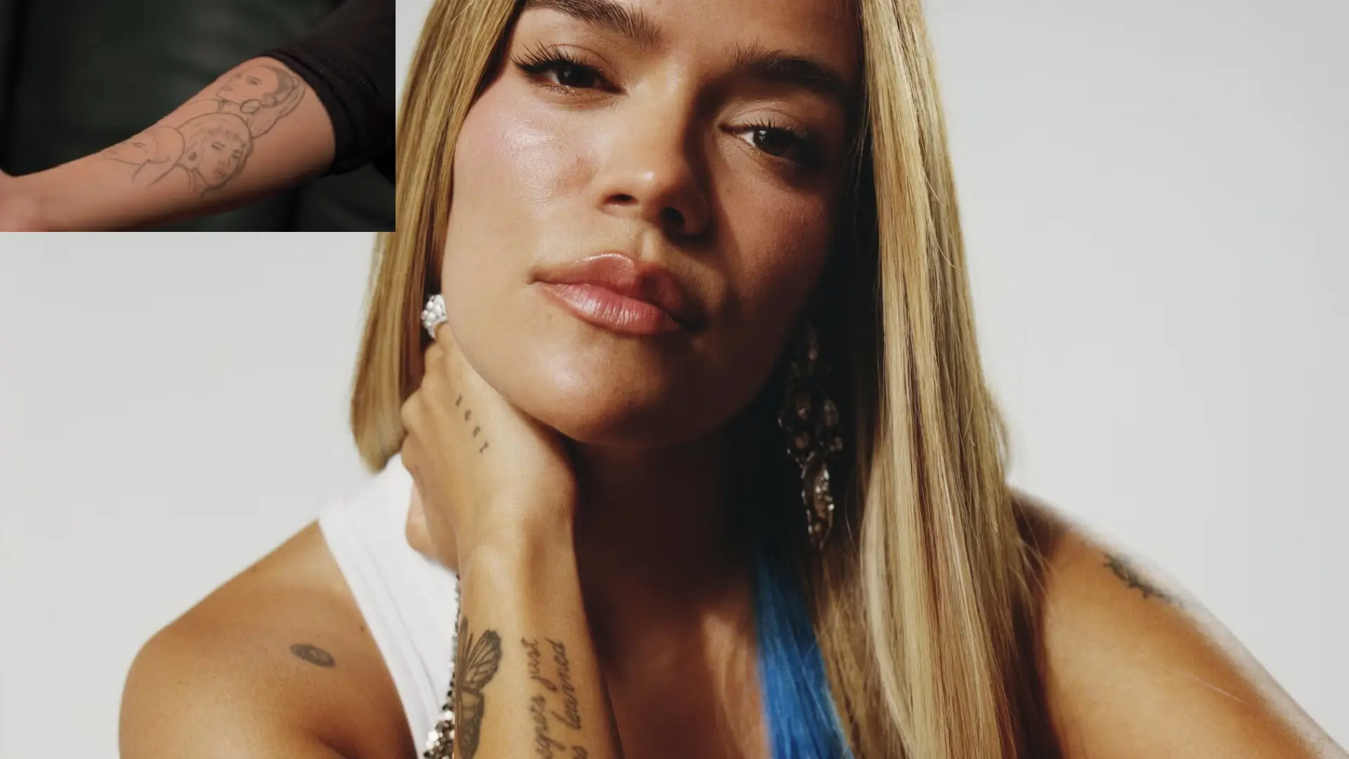 "La santísima trinidad": Karol G y su tatuaje junto a Rihanna y Selena Quintanilla