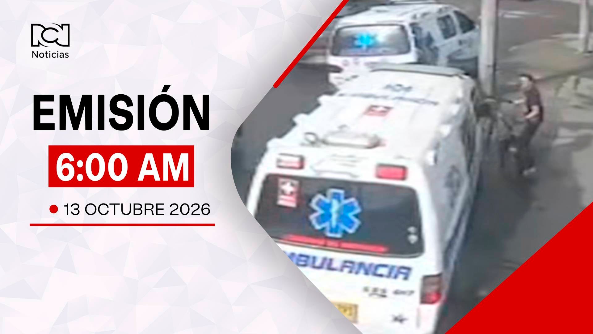 Emisión Noticias RCN 6:00 a.m. / martes 13 de octubre de 2026