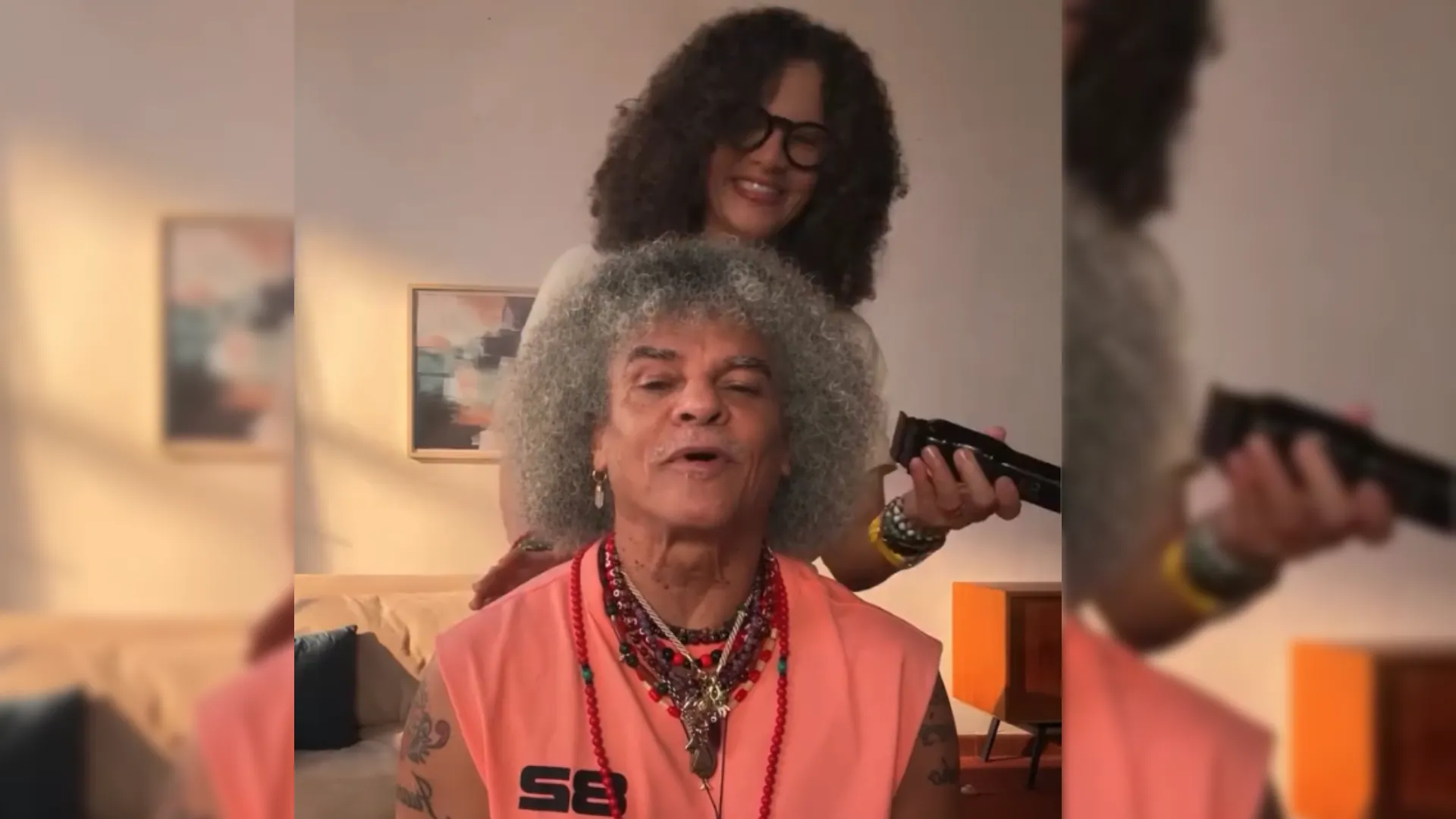 Nuevo look del Pibe Valderrama