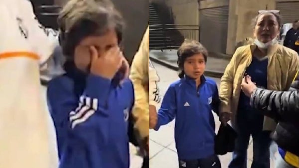 Un pequeño hincha y su familia viajaron 18 horas para ver jugar a Millonarios y el partido fue cancelado: esta es la historia Un pequeño hincha y su familia viajaron 18 horas para ver jugar a Millonarios y el partido fue cancelado: esta es la historia