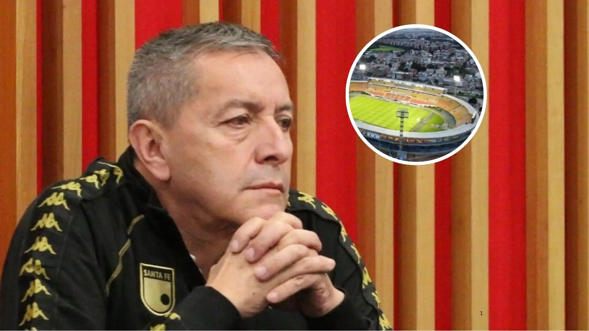 Eduardo Méndez: estadio Santa Fe