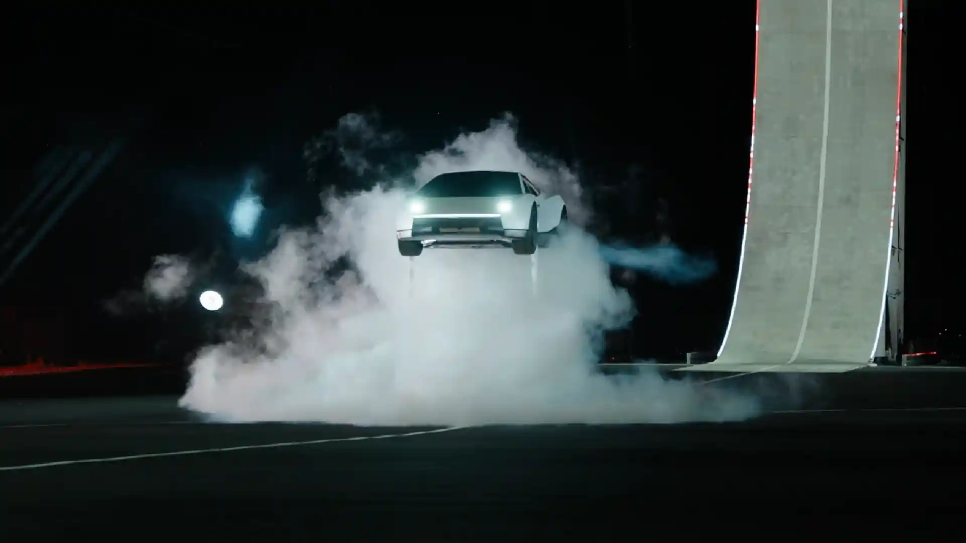 El carro volador de Tesla.