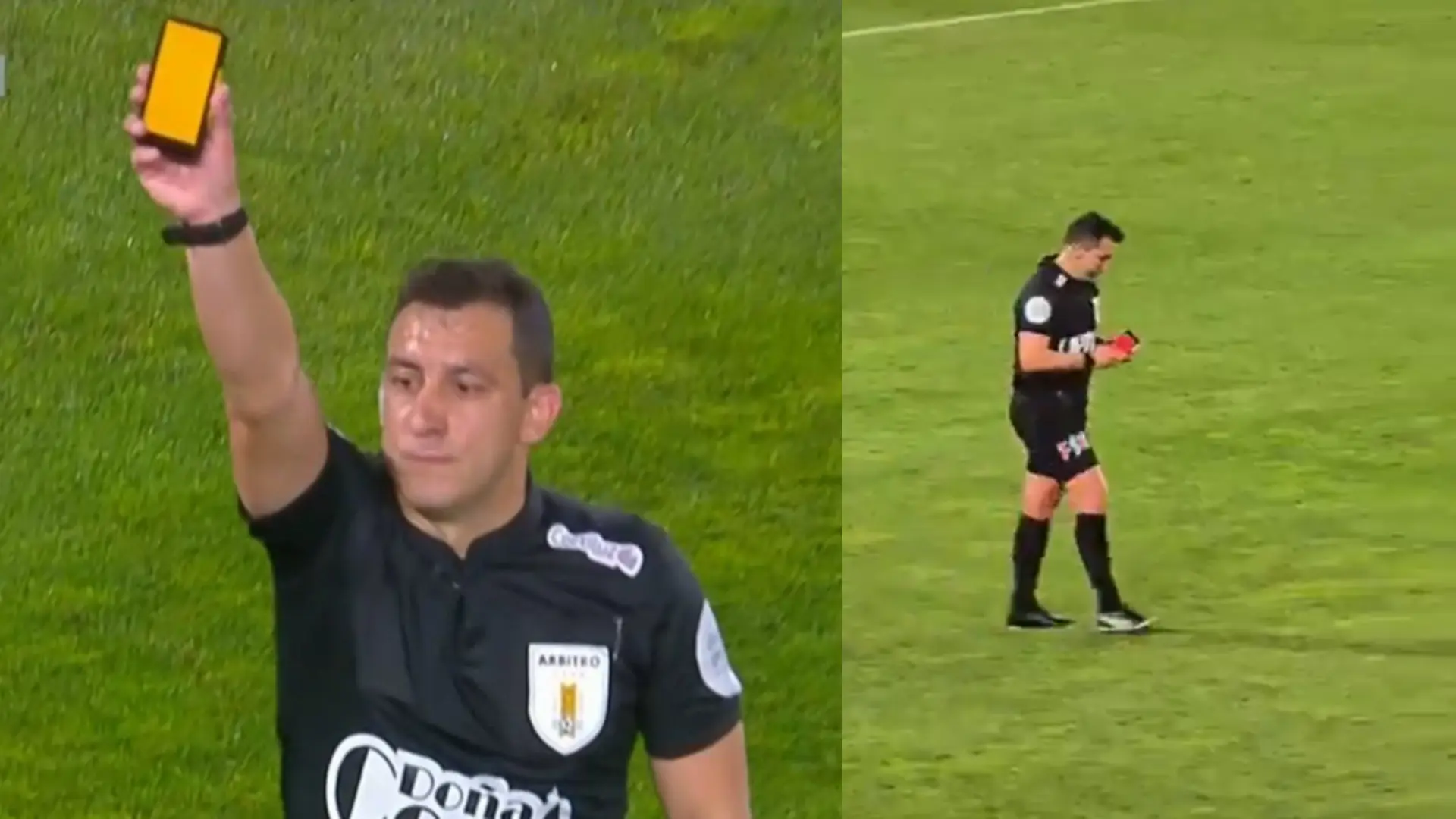 ¿La nueva era del fútbol? En Uruguay ya se usan las tarjetas digitales