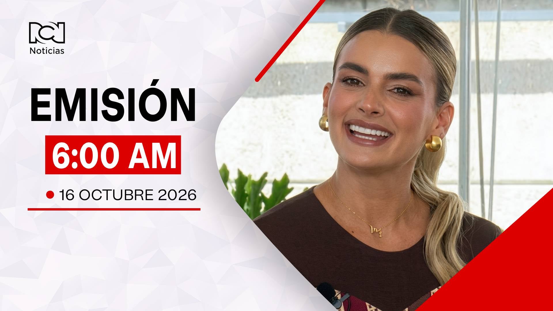 Emisión Noticias RCN 6:00 a.m. / viernes 16 de octubre de 2026