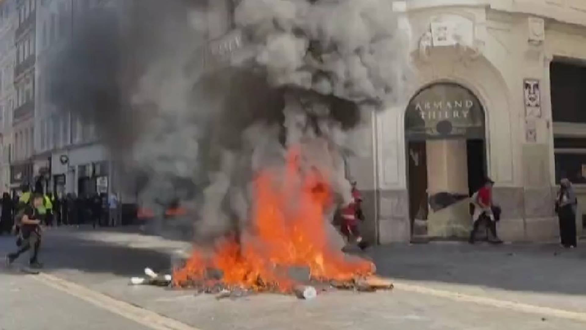 Protestas en Francia