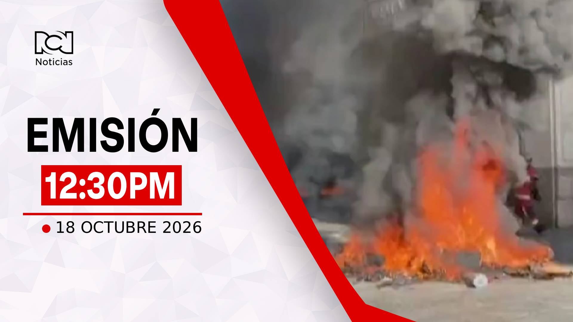Emision por hora 12.30PM 18 de octubre