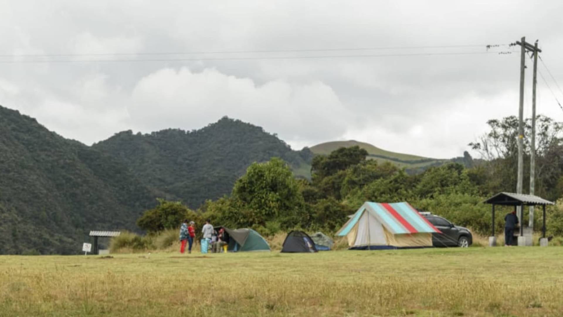 Festival de camping en el Embalse del Neusa
