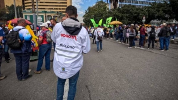 Marchas en Bogotá del 19 al 25 de octubre: estos serán los puntos y horarios