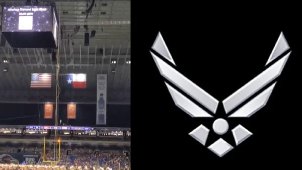 Tragedia en Texas: militar de la Fuerza Aérea cayó desde casi 30 metros de altura durante exhibición de rápel Tragedia en Texas: militar de la Fuerza Aérea cayó desde casi 30 metros de altura durante exhibición de rápel