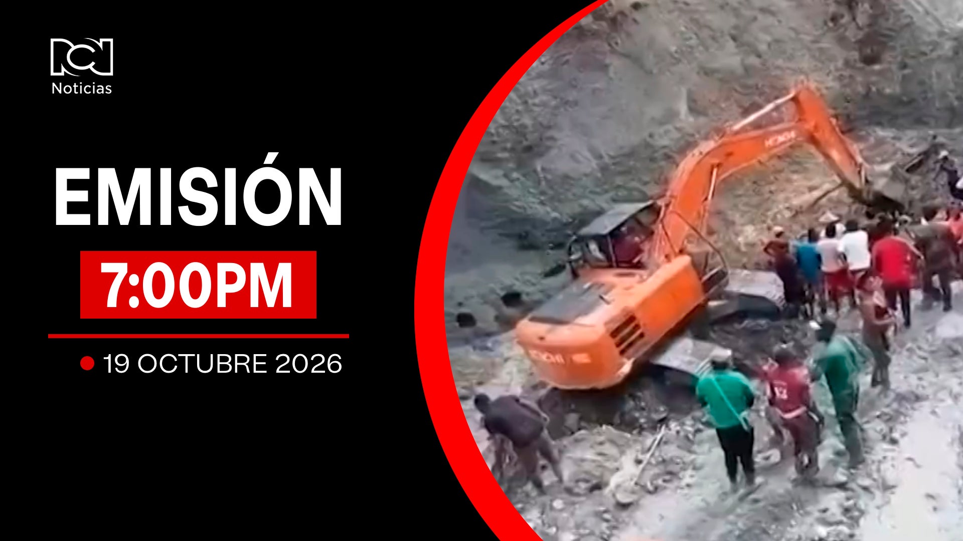 Emisión Noticias RCN 7:00 p.m. / lunes 19 de octubre de 2026
