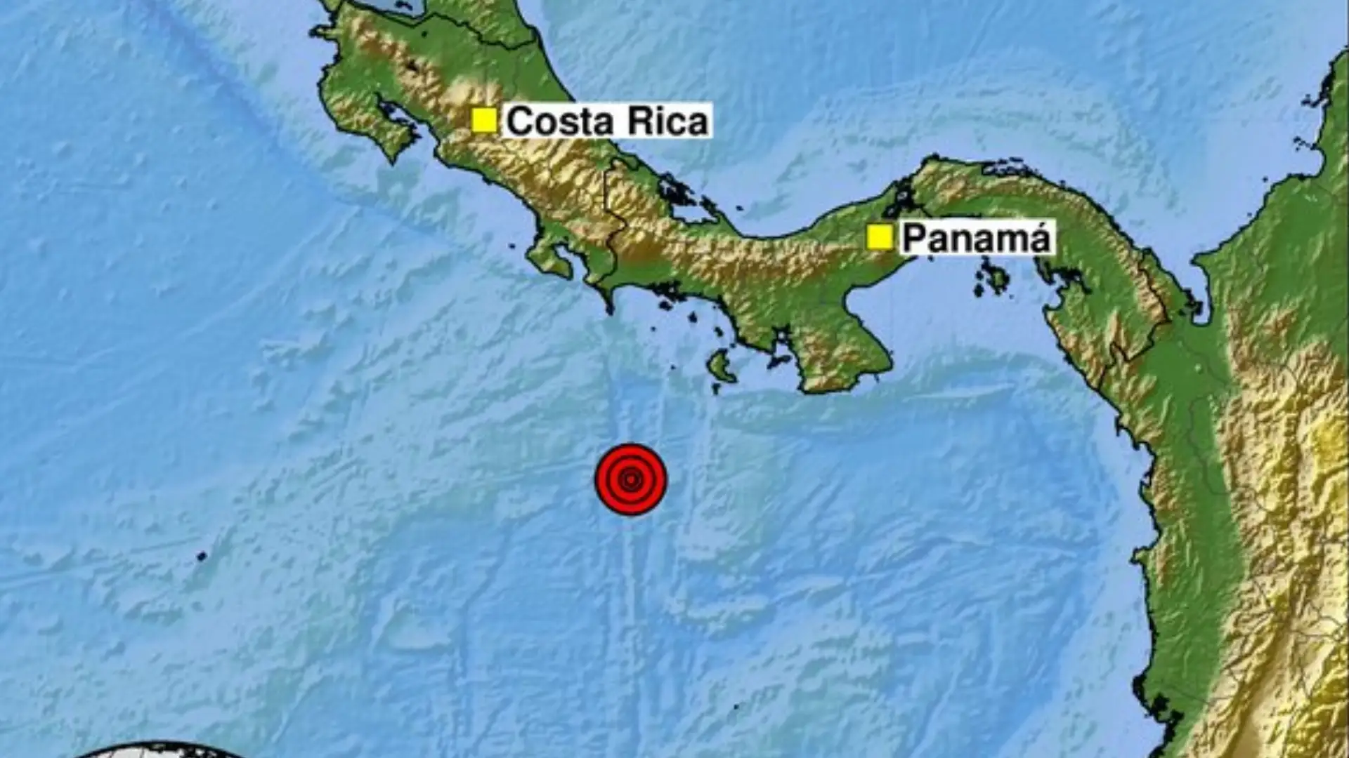 Temblor en Panamá