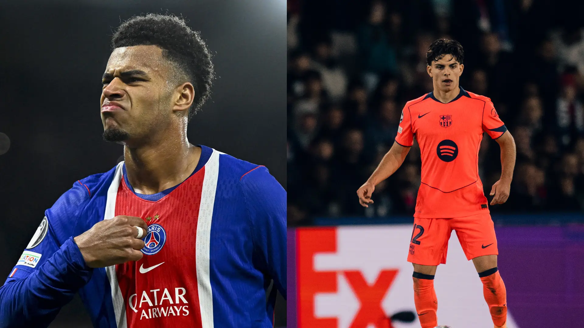 PSG 4 - Barcelona 2 por la UEFA Champions League.