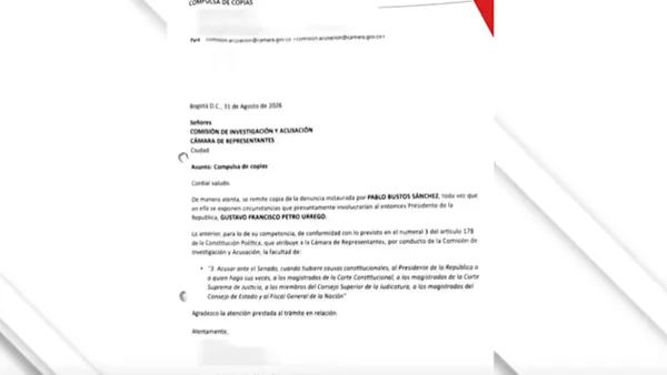 Documento de la Fiscalía en el que se pide investigar al expresidente Petro por ‘Pacto de Valledupar’ Documento de la Fiscalía en el que se pide investigar al expresidente Petro por ‘Pacto de Valledupar’